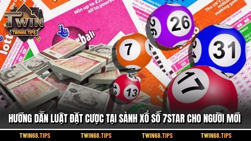 Hướng dẫn luật đặt cược tại sảnh xổ số 7star cho người mới