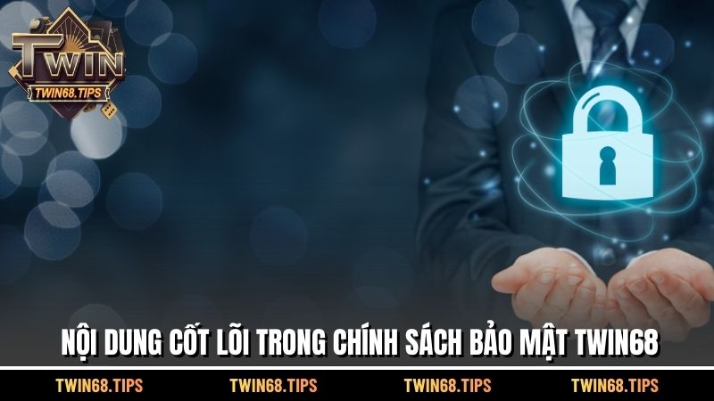 Nội dung cốt lõi trong Chính sách bảo mật TWIN68